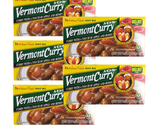 [ 5 Packs ] House Foods Vermont Curry Medium Hot 8.11 Oz (230G) - £36.31 GBP