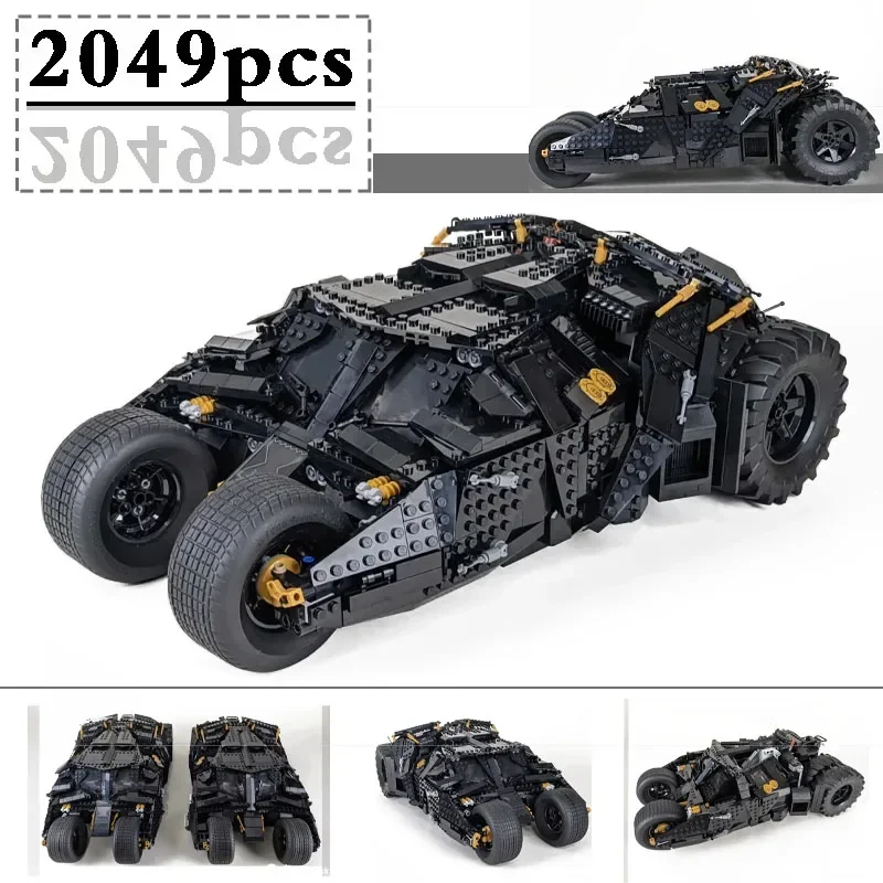 Movie Series 2049pcs Tumbler Batmobile Model Building Blocks 76240 Car B... - $138.84+
