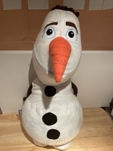 Disney Store Genuine Authentic Original Frozen Olaf 22 Inch Plush BIG!! - £12.42 GBP