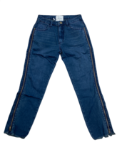 ONE TEASPOON X One Womens Jeans Zipped Truckers Relaxed Fit Blue Size 26W 20936 - £38.98 GBP