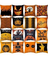 Home Cartoon Pumpkin Bat Ghost Pillowcase Horror Party  for  Halloween - £6.99 GBP+