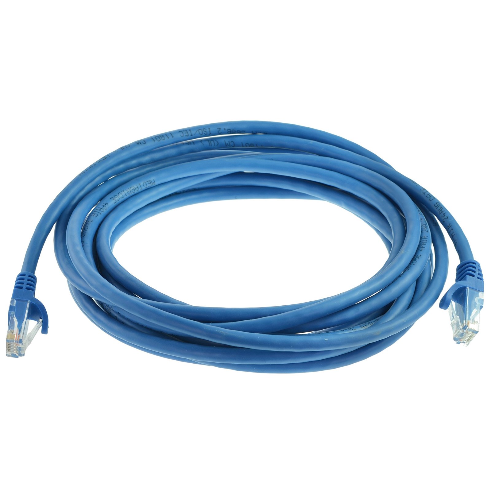 5 pack x CAT6 Ethernet Network Cable Cord | 15 Feet | Blue | Up to 10 Gbps Item image 3