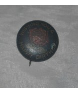 Vintage Early 1900&#39;s &quot;Wishing You A Happy Birthday&quot; Pin - £9.58 GBP