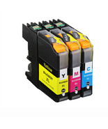 3P Xl Color Ink Fits Brother Lc203 Lc201 Mfc-J485Dw Mfc-J880Dw Mfc-J5620Dw - £12.57 GBP
