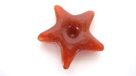 African Sea Glass Star Focal Pendant Bead 45mm Jewelry Beading C52-1 - £5.68 GBP