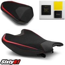 Honda CBR 1000RR Seat Covers with Gel 2017-2024 2025 Luimoto Red Stitch ... - £277.59 GBP