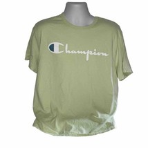 Vintage Champion Pastel Green Men&#39;s T-Shirt Size XL  - $22.20