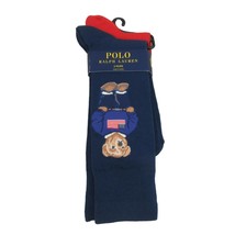 Polo Ralph Lauren USA Flag Sweater Bear Socks Mens Size 6-13 (2 PAIRS) NEW - £19.09 GBP