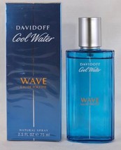 Davidoff Cool Water Wave Men 2.5. Oz 75ml Eau de Toilette Spray - £21.02 GBP