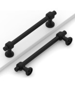 10 Pack 5&quot;(128mm) Matte Black Cabinet Pulls Kitchen Cabinet Handles Blac... - $601.19 MXN