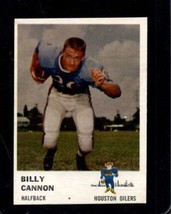 1961 FLEER #171 BILLY CANNON EXMT OILERS *X105660 - £16.91 GBP