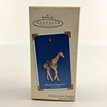 Hallmark Ornament Carousel Ride Proud Giraffe Merry Go Round Figure 2005... - $113.80