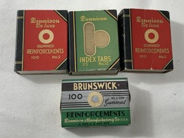original DENNISON&#39;S INDEX TAB 25 #2 in box (22 included) + Gummed Reinfo... - $643.25 MXN