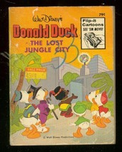 Donald DUCK-LOST Jungle CITY-BIG Little BOOK-FLIP Pages G - £19.75 GBP