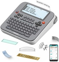 Makeid Label Maker E1 - Bluetooth Rechargeable Label Maker Machine - Qwerty - $47.93