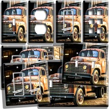 American Country Farm Rustic Truck Light Switch Outlet Wall Plates Garage Decor - £8.72 GBP+