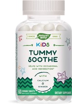 Nature&#39;s Way Kids Tummy Soothe with Calcium Ginger For Occasional Tummy ... - $22.95
