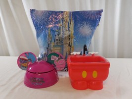 Disney Parks Ear Hat A Very Merry Unbirthday Ice Cream Sundae Bowl + Mic... - $47.54