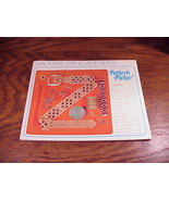 1975 Macrame, String and Beads Penny Perkins&#39; Pattern Picker Book - £5.45 GBP