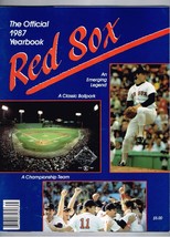 1987 MLB Boston Red Sox Yearbook Baseball Boggs Clemens Rice Greenwell - £43.01 GBP