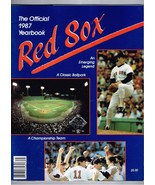 1987 MLB Boston Red Sox Yearbook Baseball Boggs Clemens Rice Greenwell - £42.84 GBP