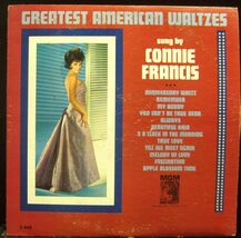 CONNIE FRANCIS GREATEST AMERICAN WALTZES vinyl record [Vinyl] Connie Fra... - $4.85