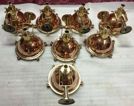 Nautical Vintage Style Cargo Pendent Spot Copper &amp; Brass Hanging New Light 8 Pcs - £1,747.32 GBP