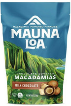 mauna loa milk chocolate covered macadamia nuts 8 oz bag (Pack of 6) - £157.90 GBP