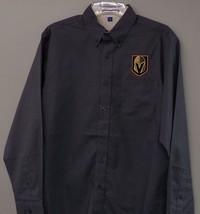 Vegas Golden Knights Mens Long Sleeve Button Easy Care Shirt XS-6XL, LT-4XLT New - £26.15 GBP+