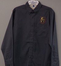 Vegas Golden Knights Mens Long Sleeve Button Easy Care Shirt XS-6XL, LT-... - $29.25+