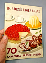VTG RETRO Bordens Eagle Brand Condensed Milk 70 Recipes 24 Page Color Bo... - $9.75