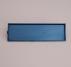 Ford 1964 Galaxie 500 XL Radio Delete Plate C4AB-6204371-BW Blue OEM Vin... - $54.99