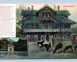 Ferienwohnungen Dambachhaus Hunting House Thale Germany DB Postcard M2 - $9.85