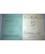 Vintage Two Crescent &amp; Eaton Dance Studios 1963 &amp; 64 Programs Fremont MI - $5.45 CAD