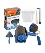 Paint Roller Brush Tool Kit DIY Painting Pro Set Handle Wall Decorative ... - $6.77 CAD+