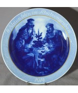 ROSENTHAL 1914 Christmas Plate: Weihnnachten im Schützengraben “In the T... - $478.69 CAD
