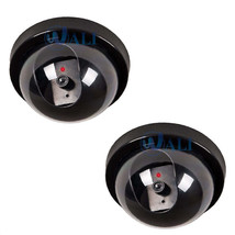 WALI Dummy Fake Security CCTV Dome Camera with Flashing Red LED Light wi... - $23.54