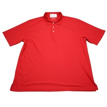 PGA Tour Shirt Mens 2xl Red Polo Golf Lightweight Performance Stretch - £14.34 GBP