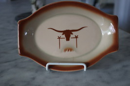 Longhorn Steer Jackson China Paul McCobb Vintage Restaurant Ware Chop Platter - £41.74 GBP