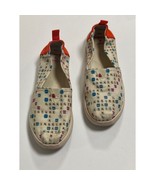 TOMS x Scrabble Slip On Canvas Shoes Size Y 4.5 Games Boardgame - £19.47 GBP