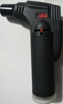  Torch Refillable Windproof Jet Lighter Color Black Size 4 inches - $8.90