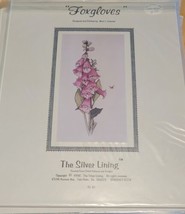 Lot Of 2 Foxglove Cross Stitch Charts From The Silver Lining - Marc I. Saastad - £6.68 GBP