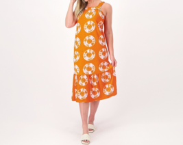 Koolaburra by UGG Jersey Tiered Lounge Dress CoralSandDollar, Medium - £15.57 GBP