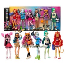 Monster High Ghoul Spirit Toralei, Frankie, Draculaura, Cleo, Clawdeen &amp; Deuce - £158.00 GBP