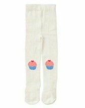 GYMBOREE TREATS &amp; TRUCKS IVORY w/ CUPCAKE PRINTED TIGHTS 3-6 NWT - £6.22 GBP