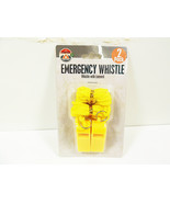 Whistle Emergency Survival Whistles Camping Hiking Sporting Yellow with ... - $10.43 CAD