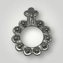 Pocket Prayer Rosary Ring Medallion - £11.70 GBP