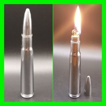 Unique Vintage Full Size M-43 Bullet Shaped Petrol Lighter In Working Condition  - £42.63 GBP