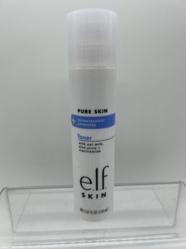 e.l.f. PureSkin + Oat Milk Niacinamide Aloe Toner Elf  5.07oz COMBINESHIP - $6.26