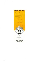 Aug 3 1988 Montreal Expos @ Pittsburgh Pirates Ticket Andy Van Slyke HR - £15.81 GBP